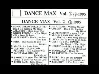 dance max vol. 2