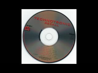 technotronic - recall (1995 cdm) - 5 mixes wav