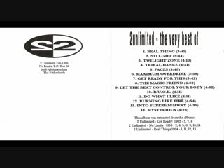 2 unlimited - the very best (1994) (full album) (720p)